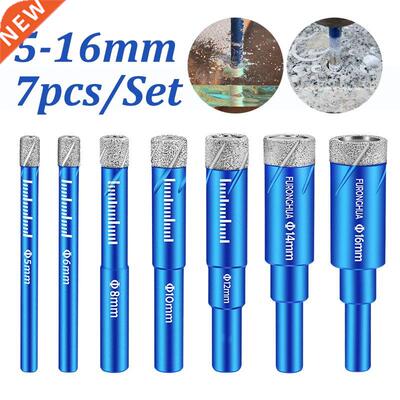 7Pcs 5/6/8/10/12/14/16mm Round Handle Dry Vacuum Brazed Diam