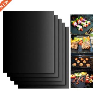 2pc Baking Paper Mat BBQ Cooking Mat Paper Reusable Nonstick
