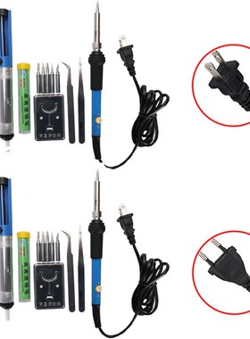 110V 60W US Plug Electric Soldering Iron Temperature Adjusta