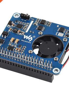 Wveshre Expnsion Bord for Rspberry Pi 3B+/4B POE Power