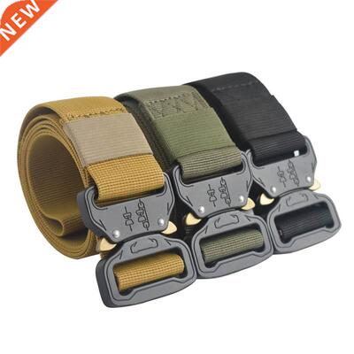 Army Canvas Belt Men Tactical Designer Belts for Jeans Pants