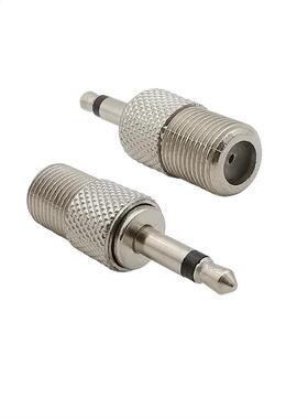 2Pcs/lot RF Coaxal Coax Adapter F Type Female Jack to Mono