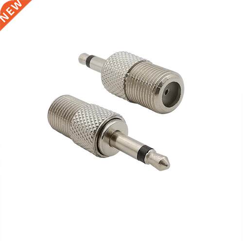 2Pcs/lot RF Coaxal Coax Adapter F Type Female Jack to Mono