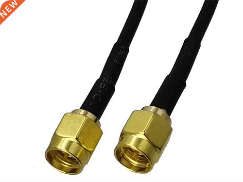 1pcs RG174 SMA Male Plug to SMA Male Plug RF Coaxial Connect