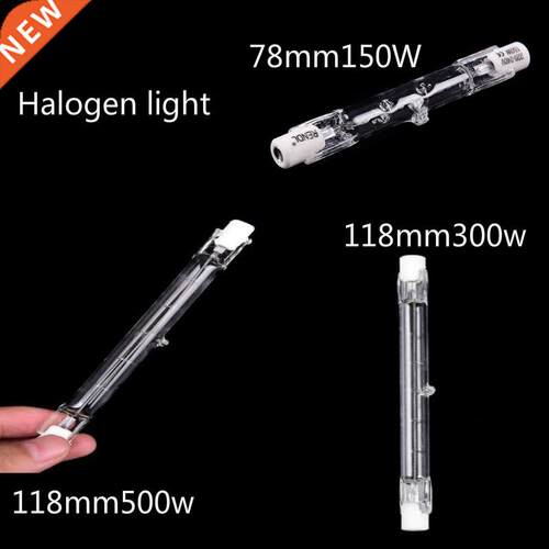 150W 300W 500W Halogen Lp 118mm 78mm Doule Ended Linear R