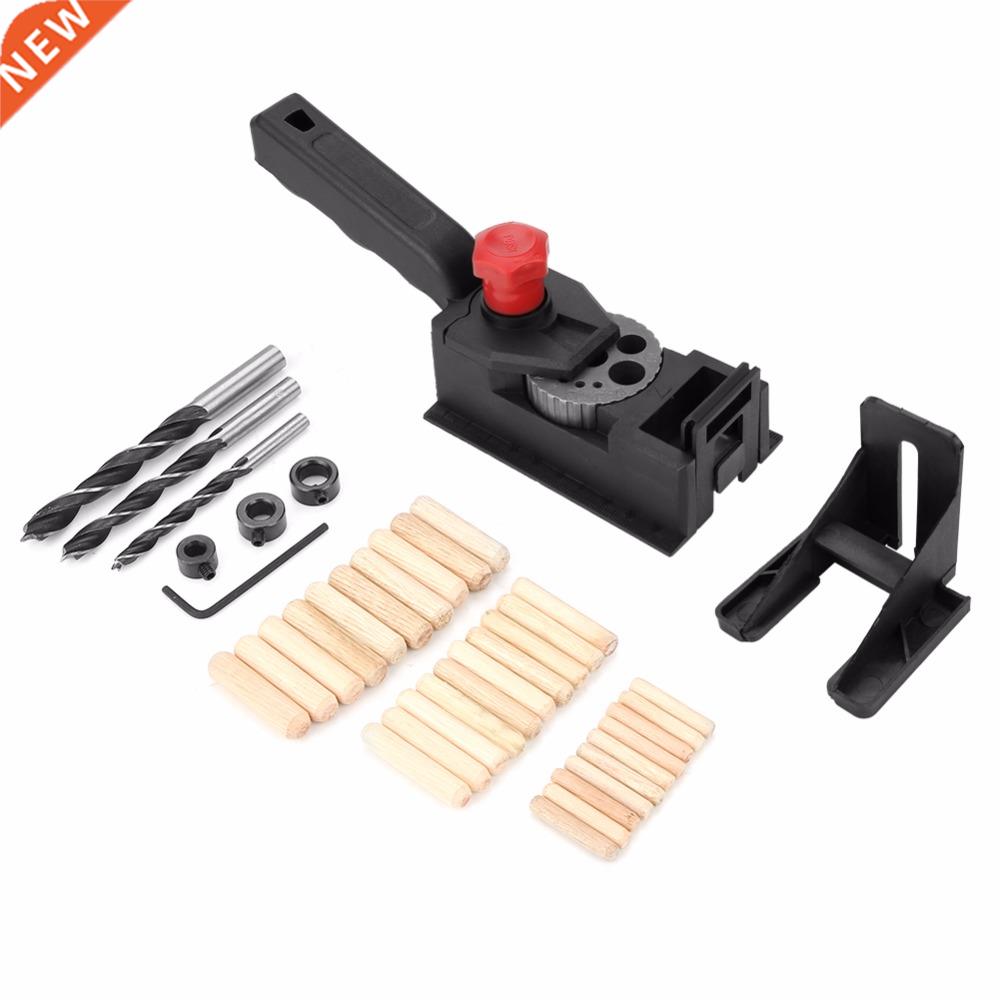 38 pcs Woodworking Drilling Guide Wood Dowel raight Hole D