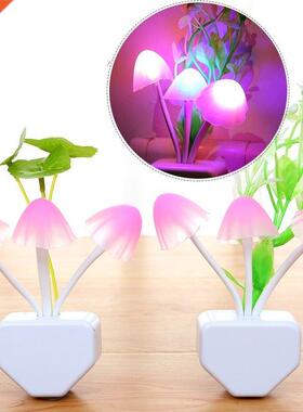 Novelty Night Light EU & US Plug Induction Dream Mushroo