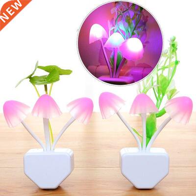 Novelty Night Light EU & US Plug Induction Dream Mushroo