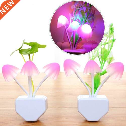 Novelty Night Light EU & US Plug Induction Dream Mushroo
