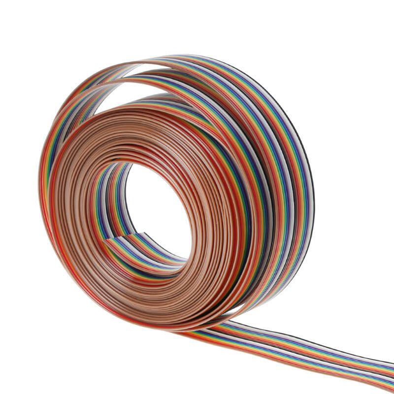 5m Rainbow Cable 20Pin DuPont Wire With 1.27mm Line Pitch Co图片