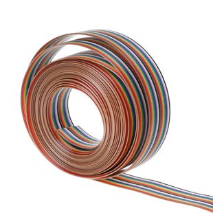 5m Rainbow Cable 20Pin DuPont Wire With 1.27mm Line Pitch Co