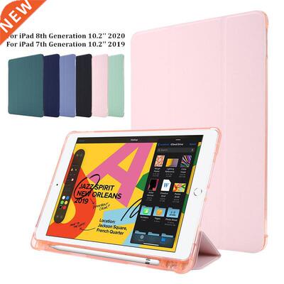 Tablet Case for iPad 7 8 8th Generation Case with Pencil Ho
