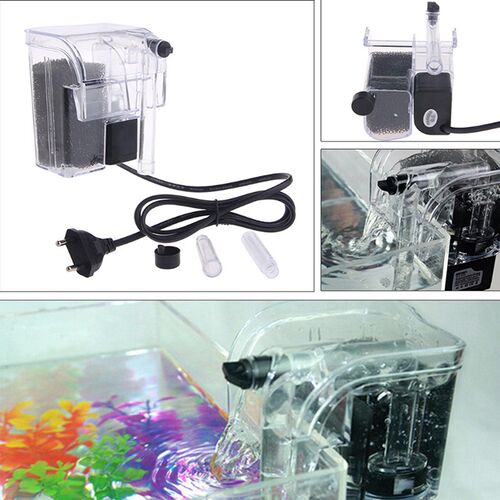 New Waterfall Hang On External Oxygen Pump Water Filter F Aq
