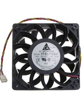 FFB1212SH Cooling Fan 4P 12V Server Turbo Brushless Cooling