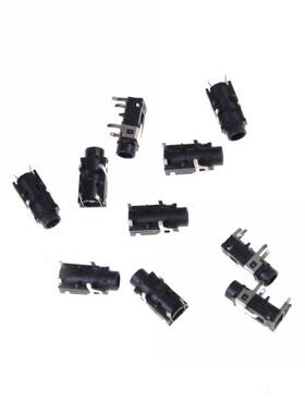 10pcs/lot PJ321 3.5mm Fale Audio Connector 4 Pin SMT Headp