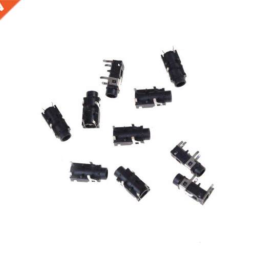 10pcs/lot PJ321 3.5mm Fale Audio Connector 4 Pin SMT Headp