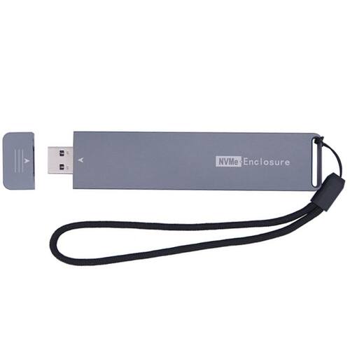 M2 SSD Case NVME Enclosure M.2 to USB TYPE-A .1 SSD Adapter