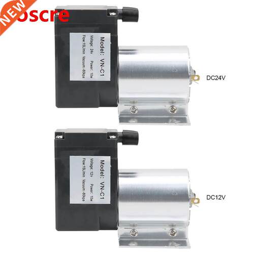 1PCS DC12V/24V Mini Vacuum Pump Negative Pressure Suction Pu