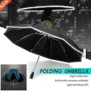High Quality Men Women Summer Auto Open Close Umbrella UV Su