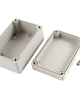 100x68x50mm Plastic Electronic Project Box Gray  Enclosur