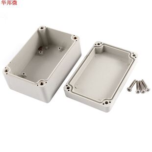 100x68x50mm Plastic Electronic Project Box Gray  Enclosur