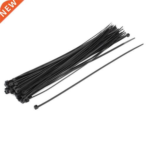 50x Nylon Self Locking Network Cable Zip Ties Straps Fastene