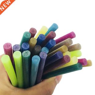 30Pcs/set Colored Hot Melt Glue Sticks 7mm Adhesive Assorted