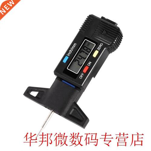 VBESTLIFE Digital Tyre Tire Tread Depth Calip Gauge 0-25.4mm
