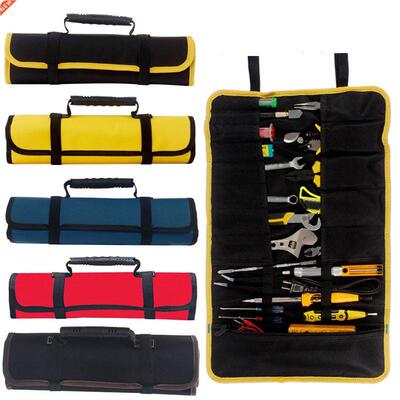Tool Bag Roll Up Tool Pouch Electrician Tool Organizer Oxfor