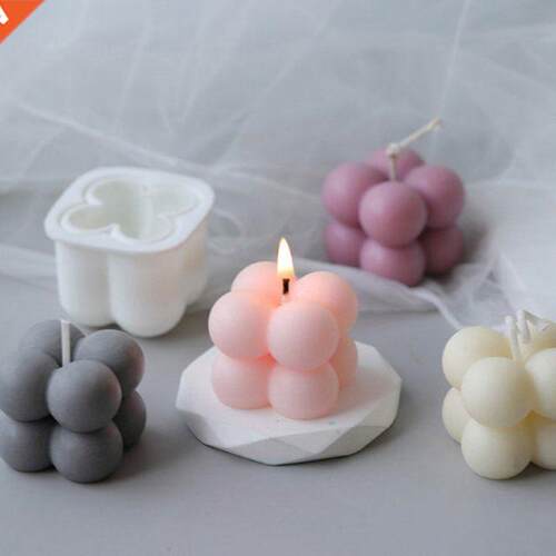 3d Silicone Wax Candles Mold DIY Candles Mould Aromatherapy