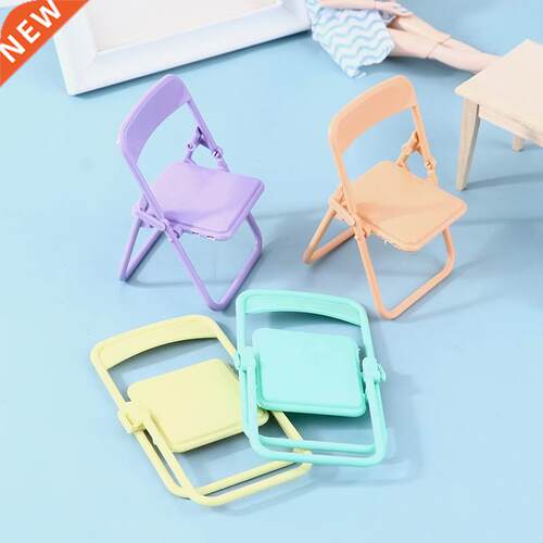 1Pc Mini Chair 1:12 Dollhouse Miniature Chair Plastic Armcha