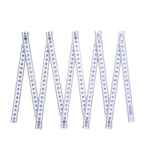 2M Folding Ruler Slide Ten-Parts Fold Up Rulers Versatile In