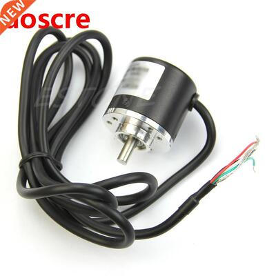 DC5V-24V 360P/R Encoder Incremental Rotary 360 Pulses /R AB