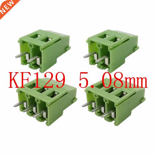10Pcs 5.08mm/0.2 Inch KF129 2Pin Pin Straight Needle PCB Sc