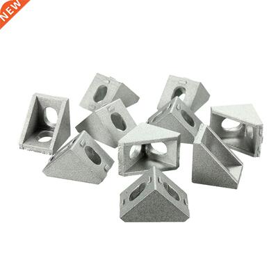 10/20/25pcs Aluminum Corner Bracket Fittings 20x20x17mm Cor