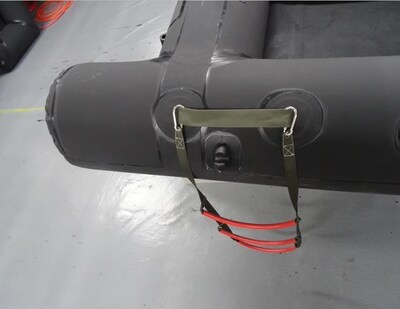 Portable Inflatable Boat  Boarding Ladder Wakeboard Yacht Eq