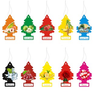 1pc Car Air Freshener Hanging Paper Tree Cardboard Royal Pin