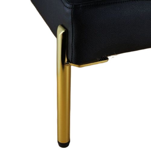 20cm Gold Round tube Furniture Cabinet Legs Floor protection