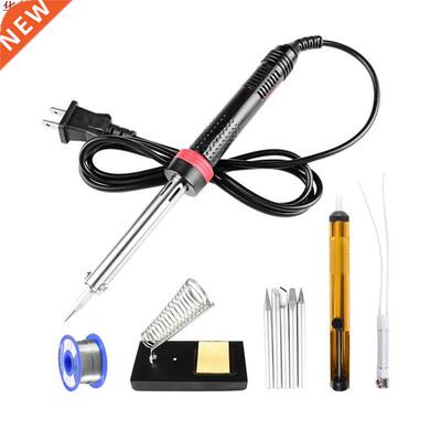 60W Electronic Solder Iron Tools Kit PC PCB Digital Solderin