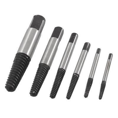 6 Pcs Hardware Tool Screw Bolt Nut Extractor Remover Tools S