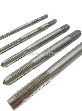 5pc 3 Flutes Spiral Pointed Screw Metric Plug Tap Hss Machin