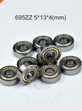 10pcs 695ZZ 5*13*4(mm) free shipping chrome steel Metal Sea