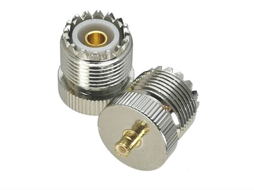 MCX Male plug to UHF SO239 Female Jack RF Adapter Connector