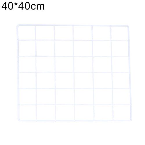 Nordic Metal Mesh Grid DIY Wall Photos Frame Postcards Wall