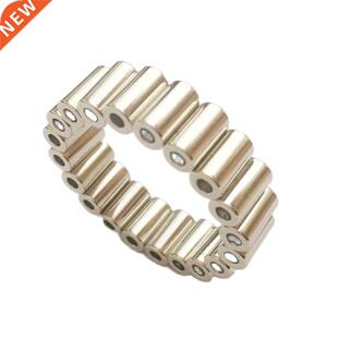 20PCS Super Strong Round Neodymium Ring Magnets OD4.2-ID2xL7