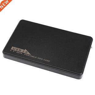 Portable External Hard Disk Drive Black Desktop Laptop 2.5