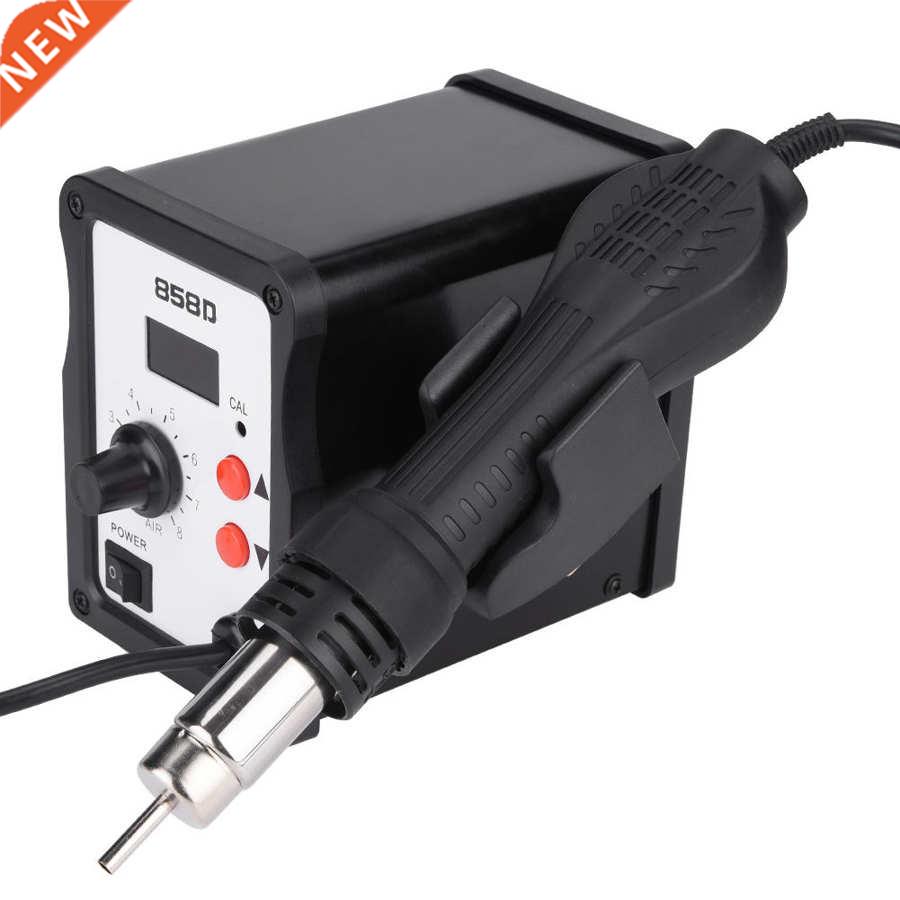 858D 800W LED Adjusted Hot Air Auto Cold Air Rework Station+