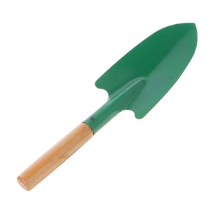 Wooden Handle Reinforced Gardening Shovel Loose Soil Plantin
