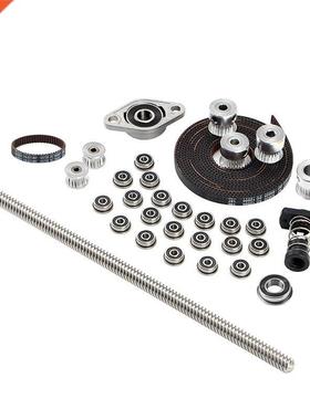 3D Printer Motion Parts Gates Belt Lead Screws GT2 20T Pulle