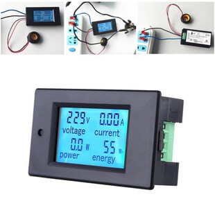 AC80-260V 100A Digital LCD Current Voltage Active Powers Ene